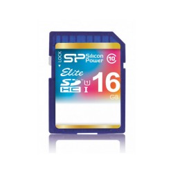 Silicon Power Class 10 SDHC Elite UHS-1 - 16GB:کارت حافظه الایت اس دی 16 گیگ سیلیکون پاور