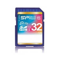 Silicon Power Class 10 SDHC Elite UHS-1 - 32GB:کارت حافظه الایت اس دی 32 گیگ سیلیکون پاور 